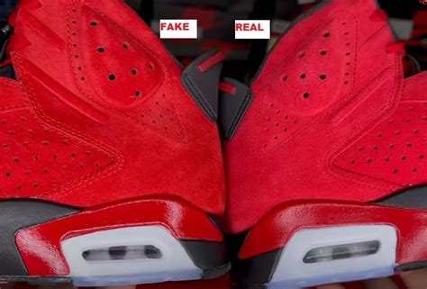 How To Spot & Identify The Fake Air Jordan 6 Toro Bravo