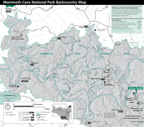 Mammoth Cave Maps | NPMaps.com - just free maps, period.