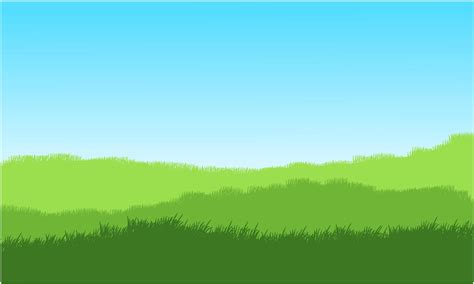 meadow grass, meadow background, grassy landscape vector 7075892 Vector ...