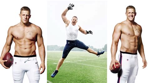 J.J. Watt's Men's Health Cover Shoot