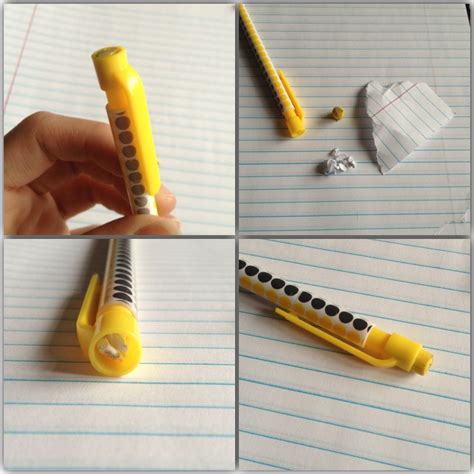 Make mechanical pencil erasers last twice as long. Super simple! | Mechanical pencils, Saving ...