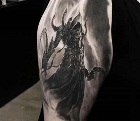 Malthael tattoo by Mike Flores | Post 25205