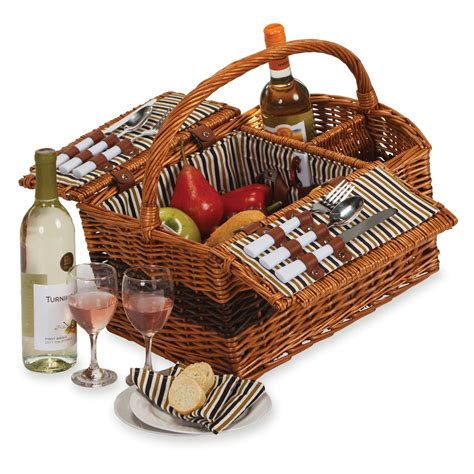 Picnic plus Largo 2 Person Picnic Basket - Walmart.com - Walmart.com