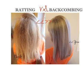 Ratting VS. Backcombing.....cant believe I've been doing this wrong for my whole life! Good Hair ...