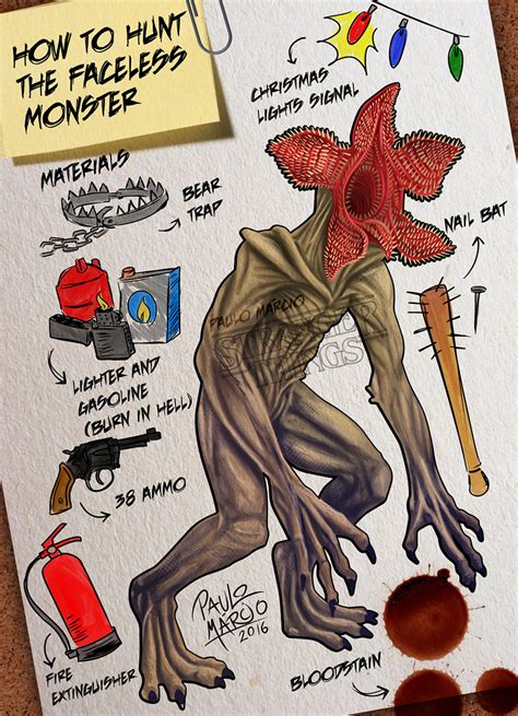 Stranger Things Demogorgon by pauloomarcio on DeviantArt