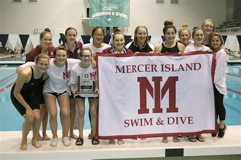 Mercer Island girls third at 3A state swim and dive championships ...