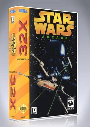 Sega 32X - Star Wars Arcade Custom Game Case | Retro Game Cases