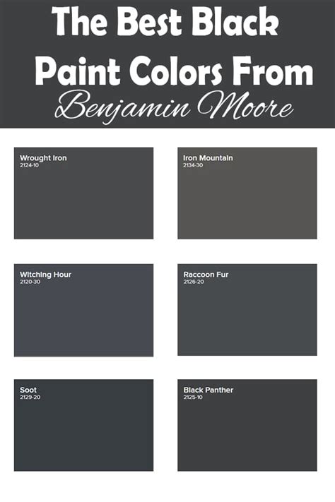 Best Benjamin Moore Black Paint For Interior Doors | Psoriasisguru.com