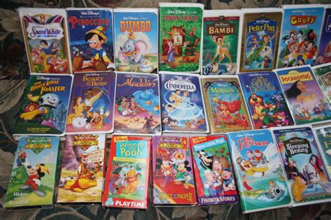 Películas de Disney en VHS se venden con precios exorbitantes en E-bay – RadioHouse