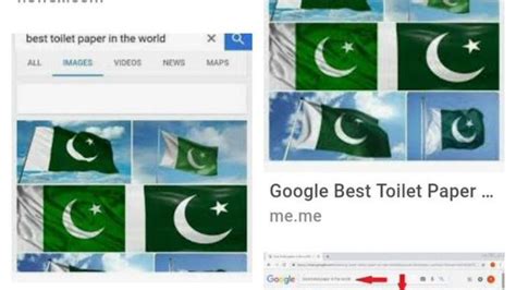 If you Google best toilet paper in world, Pakistan flag is what you get ...