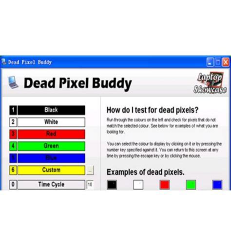 Dead Pixel Buddy indir - Windows - Lcd monitör hata bulma - indir.com