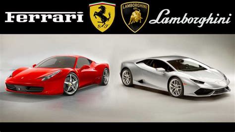 LAMBORGHINI VS FERRARI - Nomana Bakes