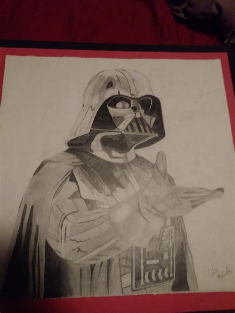 Some Vader fan art I drew. : r/gaming