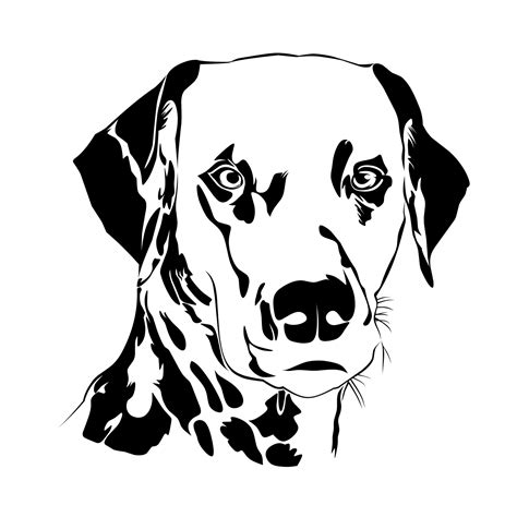 pet dog line art vector image 17684529 Vector Art at Vecteezy