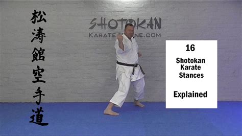 Shotokan Karate Stances