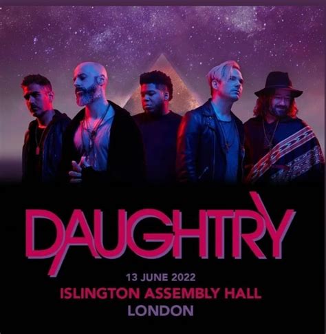 Believe The Lie — So exited to see Daughtry tonight in London