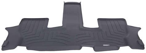 2022 Kia Telluride WeatherTech 3rd Row Rear Auto Floor Mat - Black