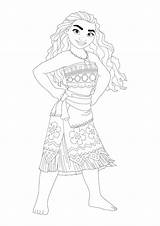 Princess Moana Coloring Pages  2 Free Sheets 2020 sketch template