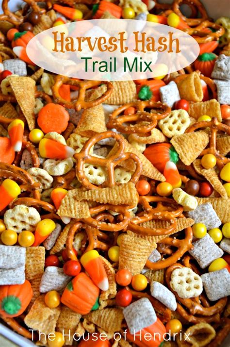 Delicious Harvest Hash Recipe - perfect for a Fall Snack, Halloween party, or gift for a ...