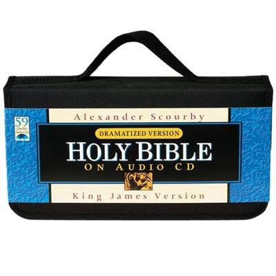 AudioBible.com | King James Bible on CD Dramatized Alexander Scourby