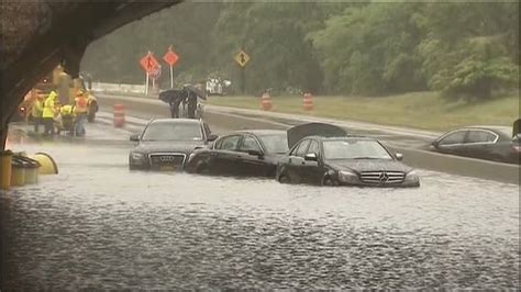 Strong Storms Shatter Records on Long Island, Cars Nearly Submerged ...