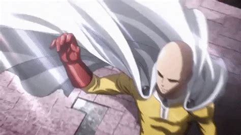 Saitama One Punch Man Gif - Eren Yeager Wallpapers