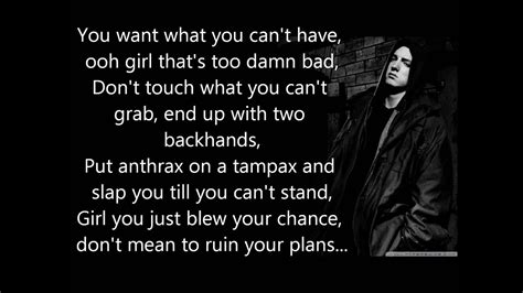 Eminem - Superman (lyrics on screen) - YouTube