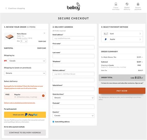 Payment page design: How to create it to get more conversion with examples