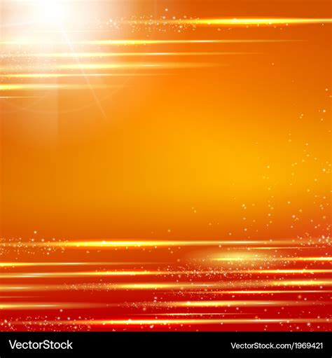 Orange background with light effect Royalty Free Vector