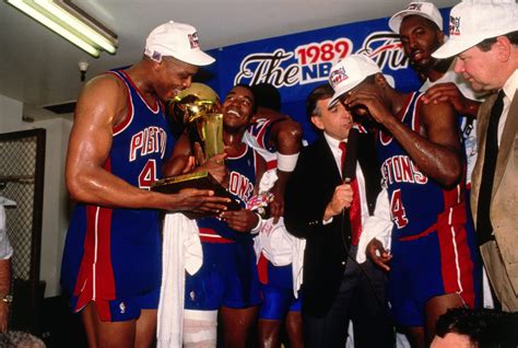 On this day in 1989: The Detroit Pistons win their first championship