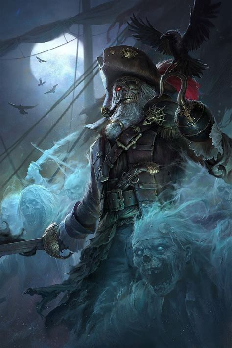 Captain Knobby (Captain of the Ghost Pirates) Concept : mattcolville