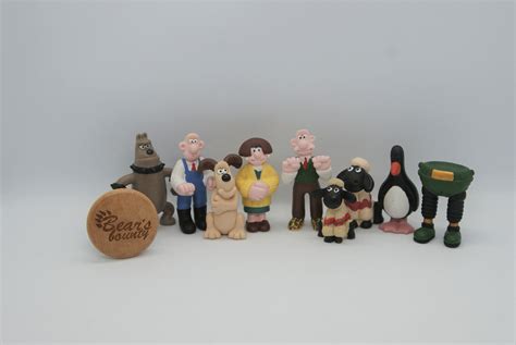 Wallace & Gromit Vintage Mini Models Figures - Etsy Australia