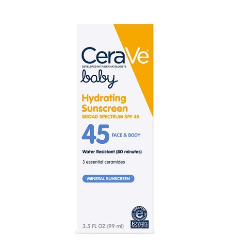 CeraVe Baby Mineral Sunscreen SPF 45 – Medoget