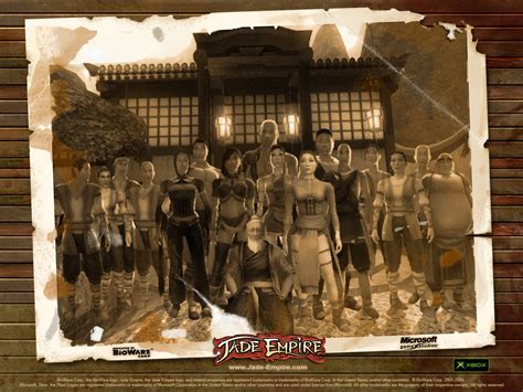 Jade Empire Characters - Giant Bomb