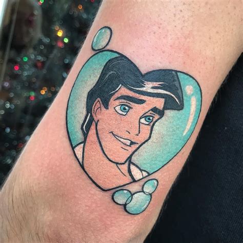 Pin by Jennifer Kemppel on disney tattoos & flash (With images) | Disney tattoos, Prince eric ...