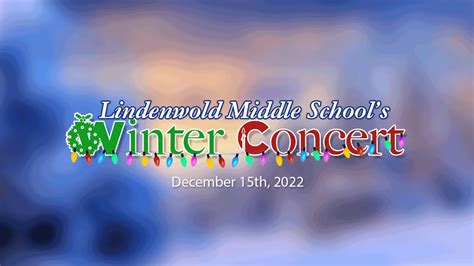 Lindenwold Middle School Holiday Concert 22-23 - YouTube