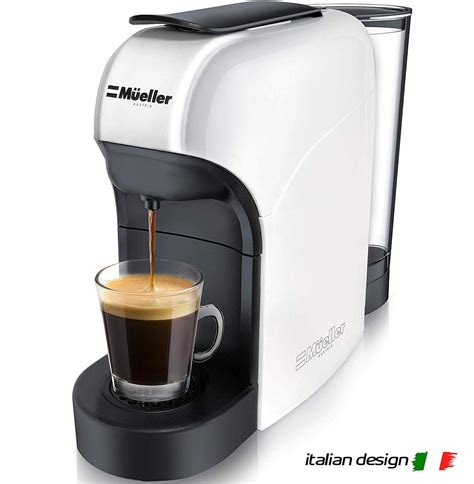 Mueller Espresso Machine for Nespresso Compatible Capsule, Premium Italian 20 Bar High Pressure ...