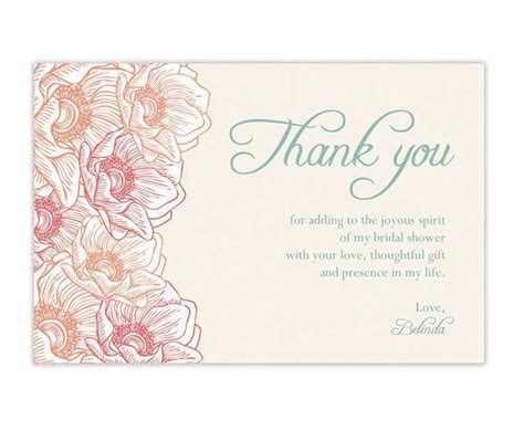 30 Standard Bridal Shower Thank You Card Templates Templates for Bridal ...