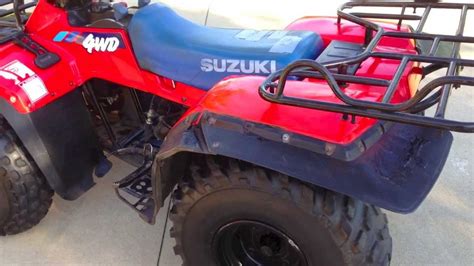 Suzuki Quadrunner 250 4x4 Parts