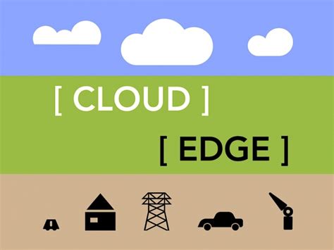 The differences between edge computing and cloud computing