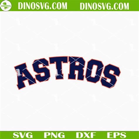 Astros Logo Vector SVG, Houston Astros Team SVG PNG DXF EPS Digital ...