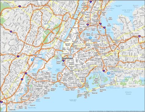 New York City Neighborhood Map - GIS Geography