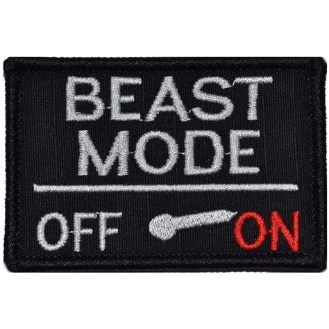 BEAST MODE Activated - 2x3 Patch