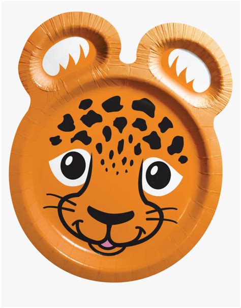 Zoo Pals Plates Tiger, HD Png Download , Transparent Png Image - PNGitem