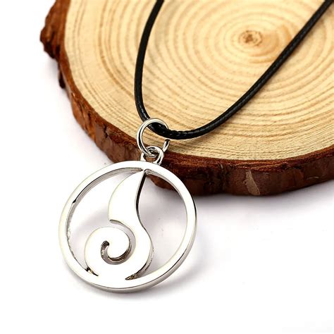 Aliexpress.com : Buy HSIC New Anime Naruto Uzumaki Pendant Necklace for Fans Metal Alloy Family ...