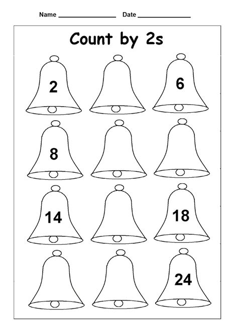 Counting In 2s Worksheet