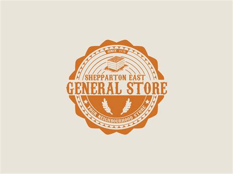 General store logo by sarath on Dribbble