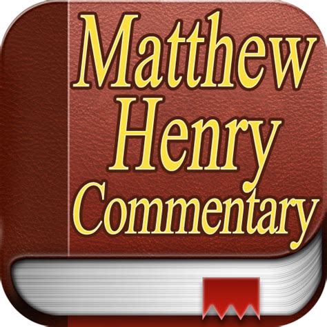 Amazon.com: Matthew Henry Complete Commentary: Appstore for Android