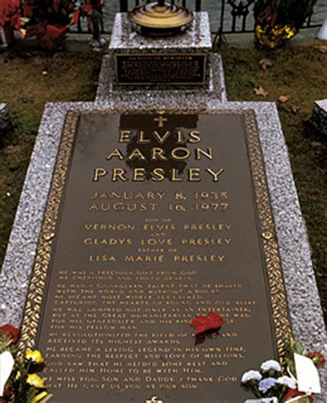 Elvis Presley - Top 10 Celebrity Grave Sites - TIME