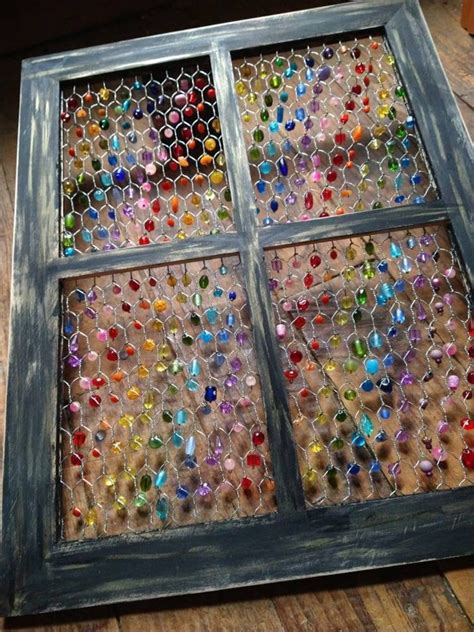 Crystal Suncatchers Diy, Suncatcher Diy, Barb Wire Crafts, Bead Crafts, Diy Garden Projects ...